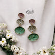 Enamel Earrings - 38