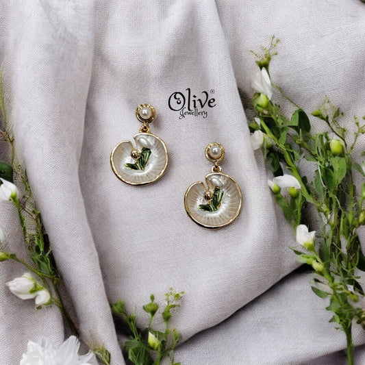 Enamel Earrings - 42