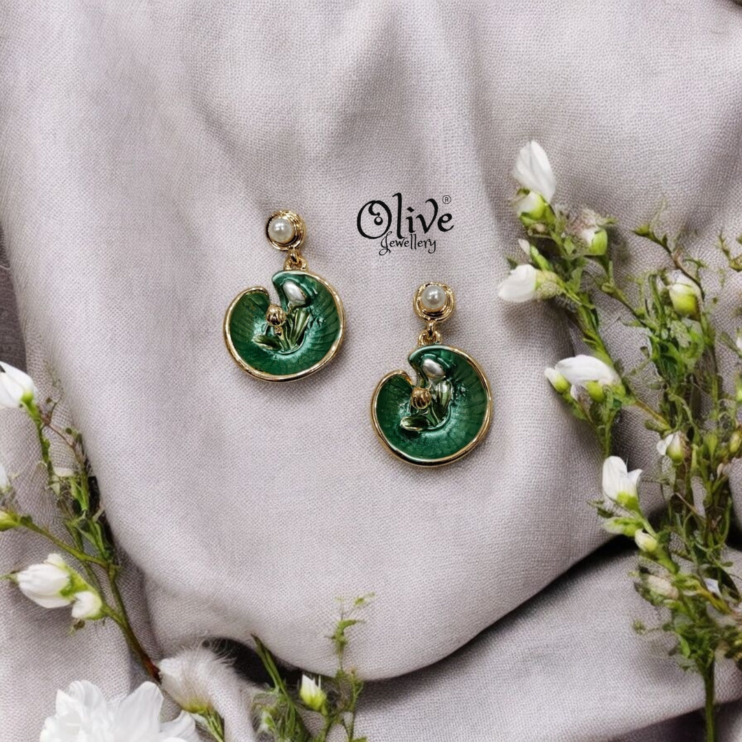 Enamel Earrings - 42