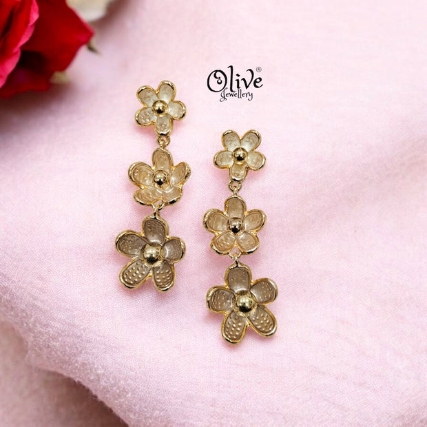 Enamel Earrings - 79