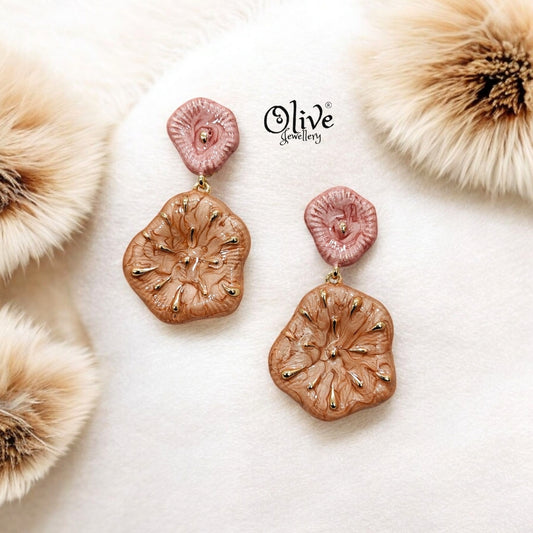 Enamel Earrings - 130