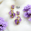 Enamel Earrings - 201