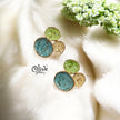 Enamel Earrings - 207