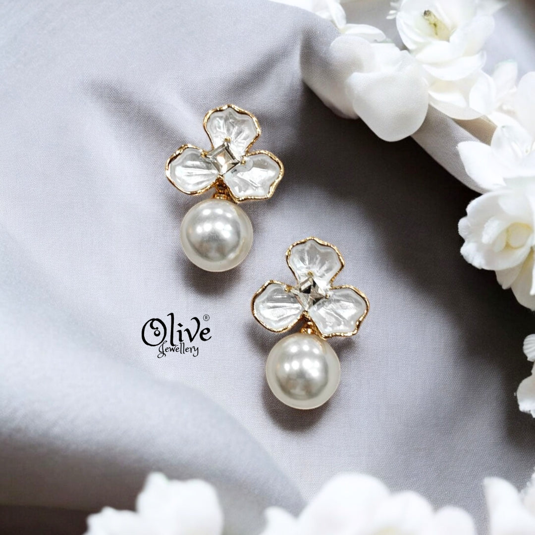 Enamel Earrings - 231
