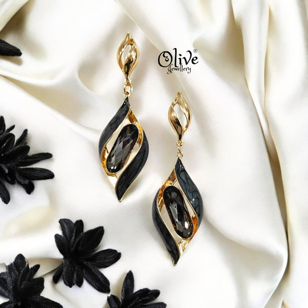 Enamel Earrings - 237