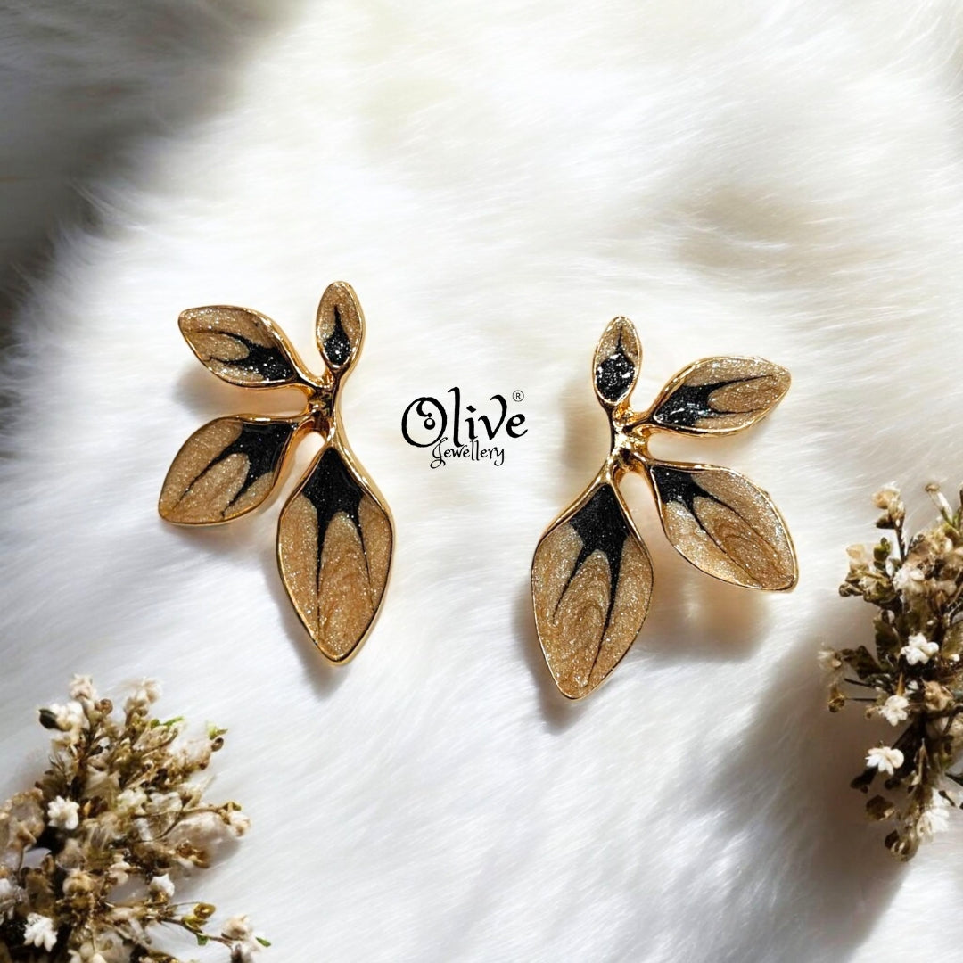 Enamel Earrings - 243