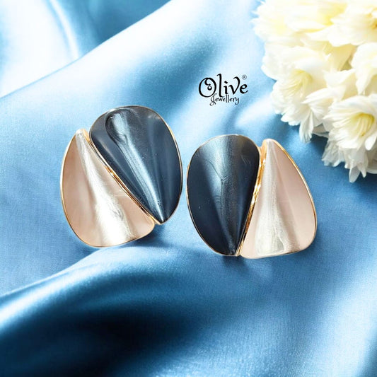 Enamel Earrings - 263