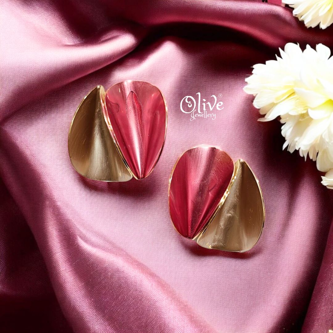 Enamel Earrings - 263