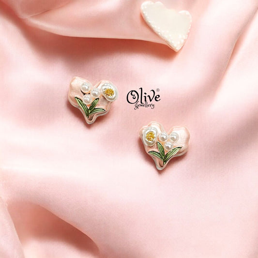 Enamel Earrings - 267