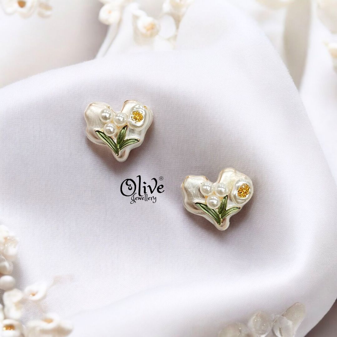 Enamel Earrings - 267