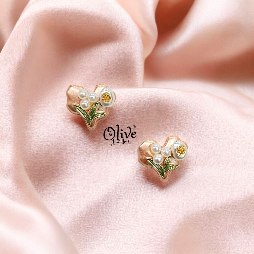 Enamel Earrings - 267