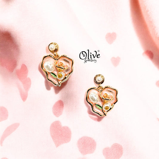 Enamel Earrings - 279