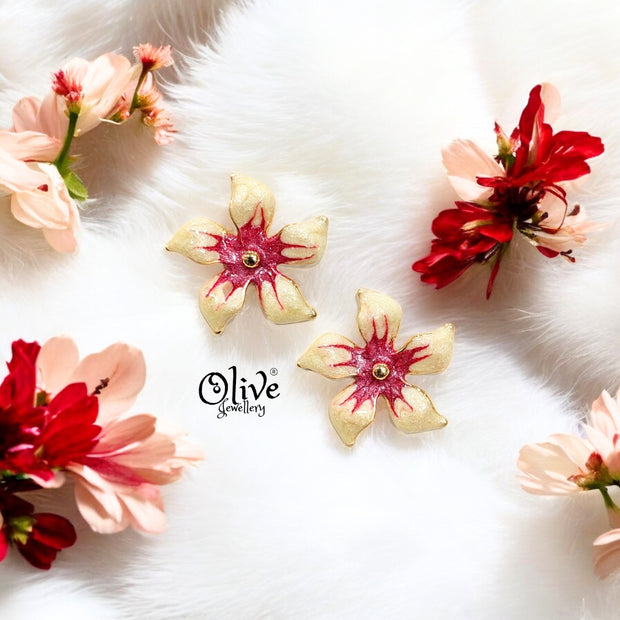 Enamel Earrings -309