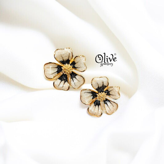 Enamel Earrings -315