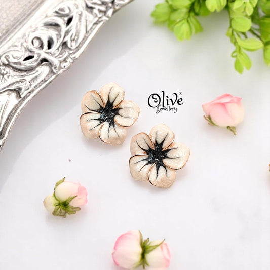 Enamel Earrings -324