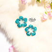 Enamel Earrings -324