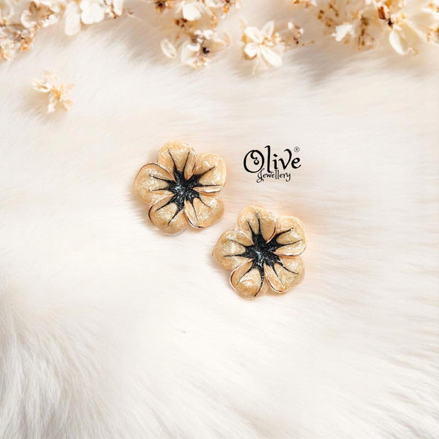 Enamel Earrings -324