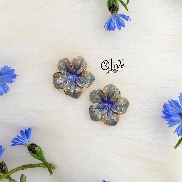 Enamel Earrings -324