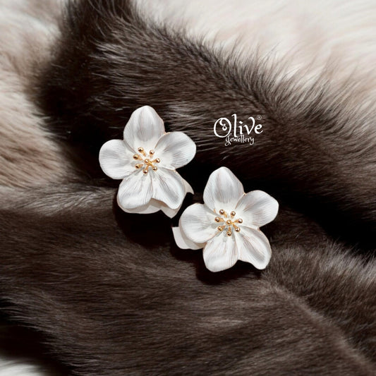 Enamel Earrings -341
