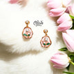 Enamel Earrings -356