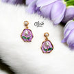 Enamel Earrings -356
