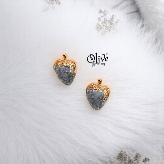 Enamel Earrings -367