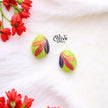 Enamel Earrings -381