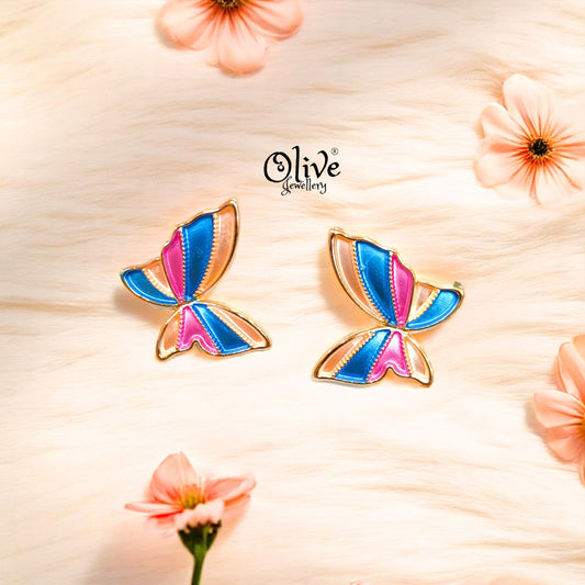 Enamel Earrings -382