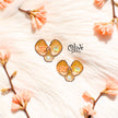 Enamel Earrings -387