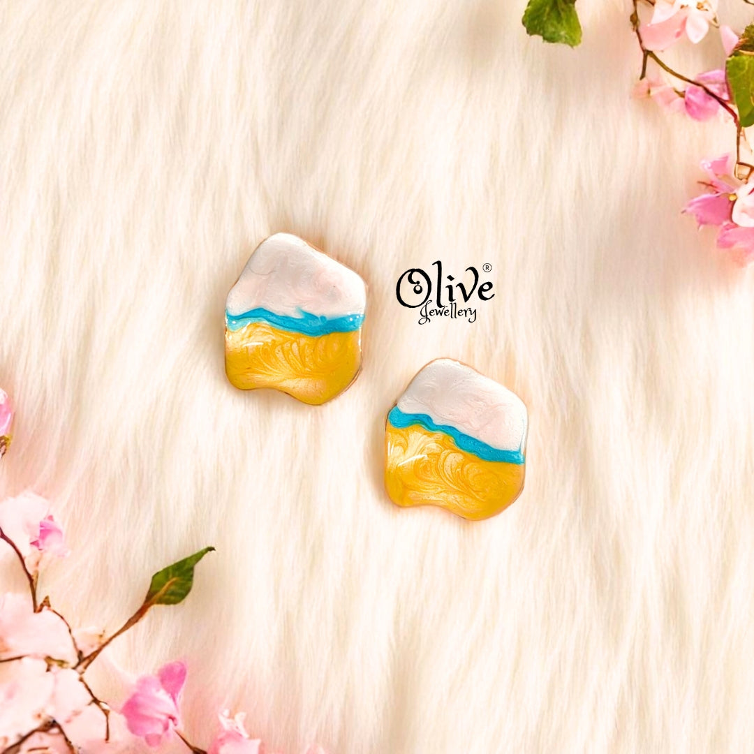 Enamel Earrings -392