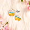 Enamel Earrings -392