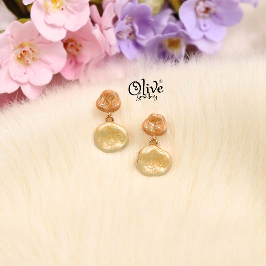 Enamel Earrings -402