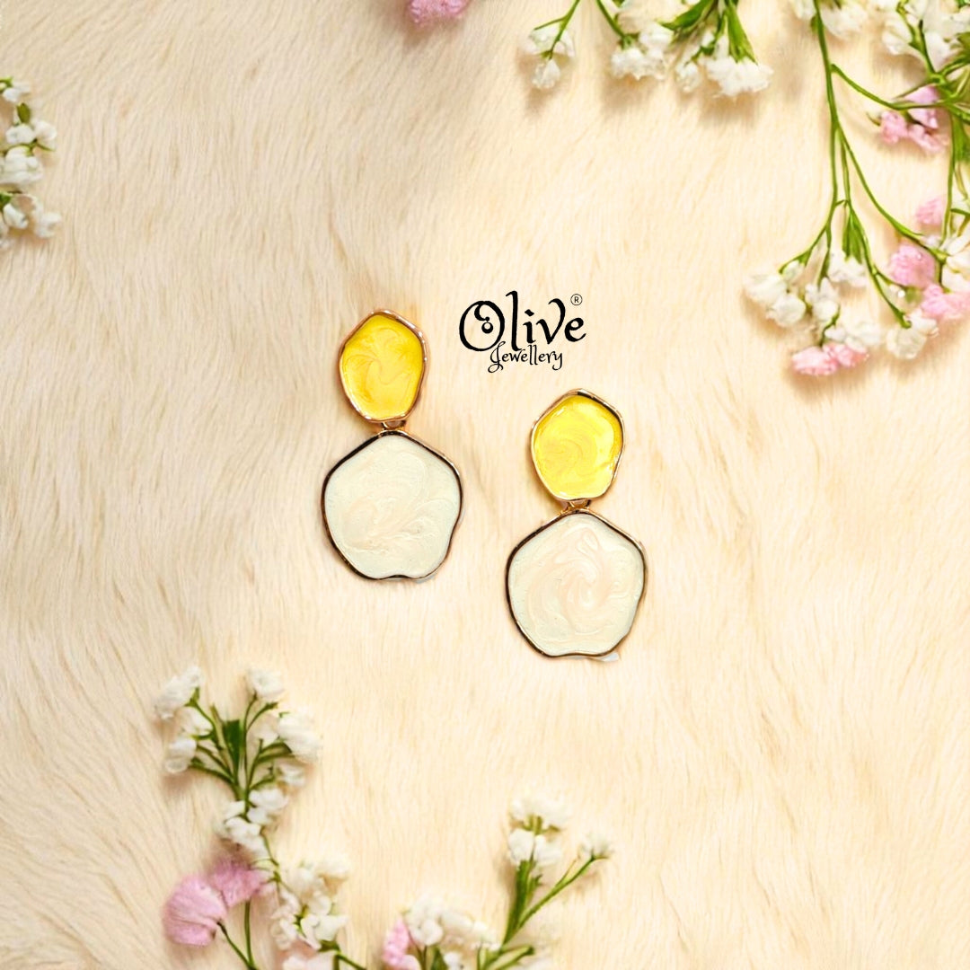 Enamel Earrings -410