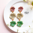 Enamel Earrings -417