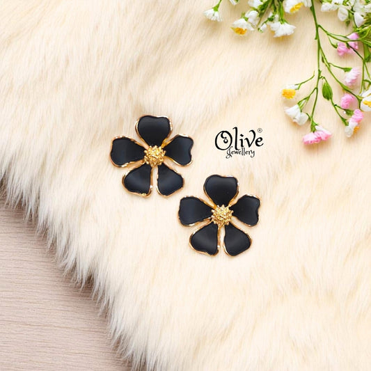 Enamel Earrings -429