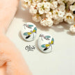 Enamel Earrings -435