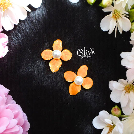 Enamel Earrings -454