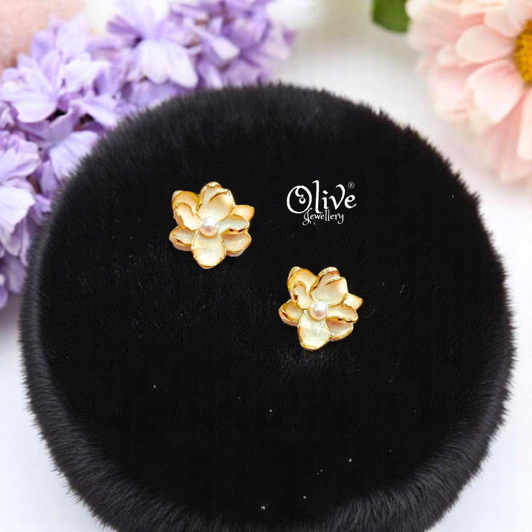 Enamel Earrings -460