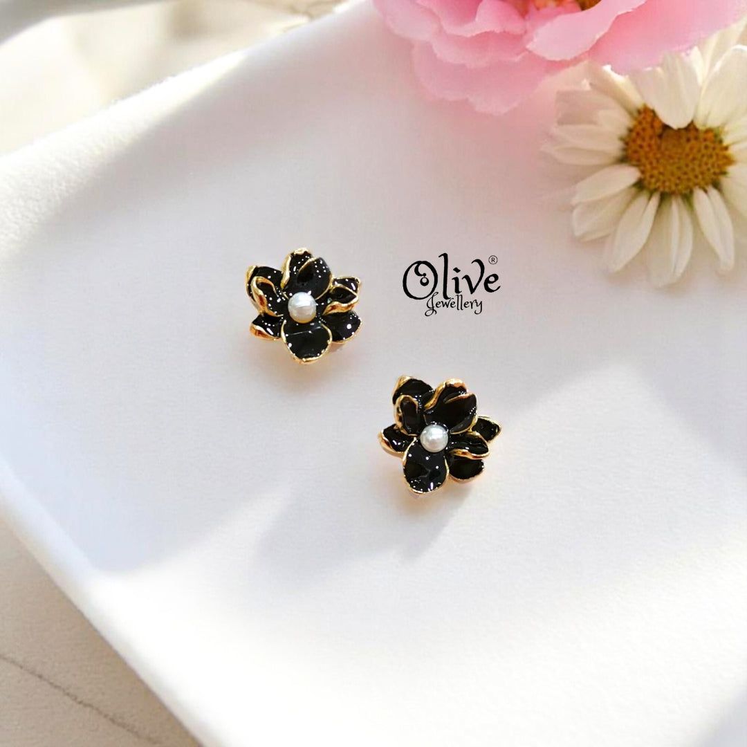 Enamel Earrings -460
