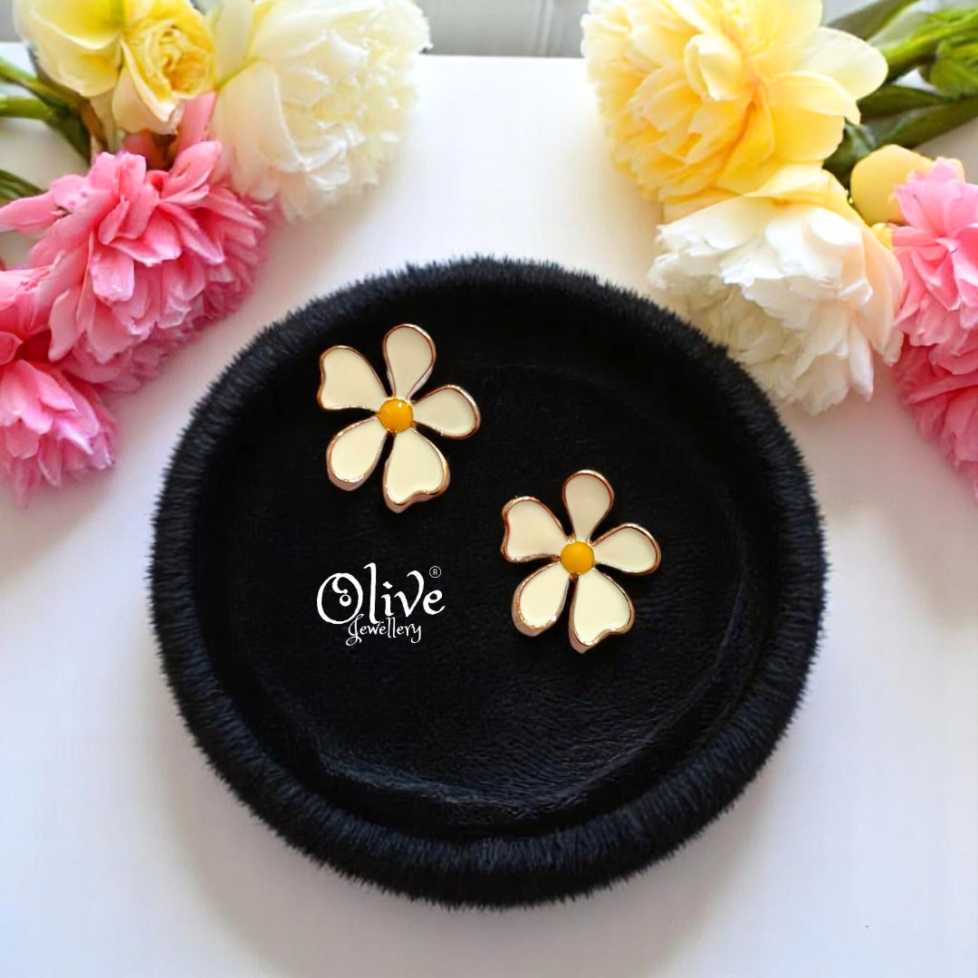 Enamel Earrings -472