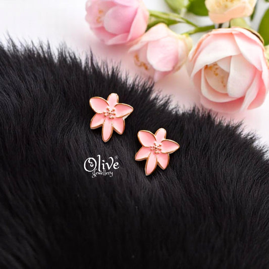 Enamel Earrings -478