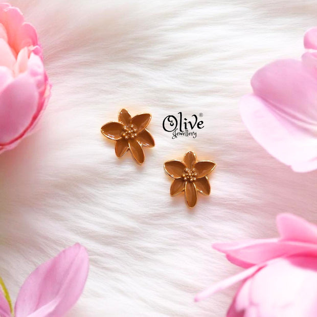 Enamel Earrings -478