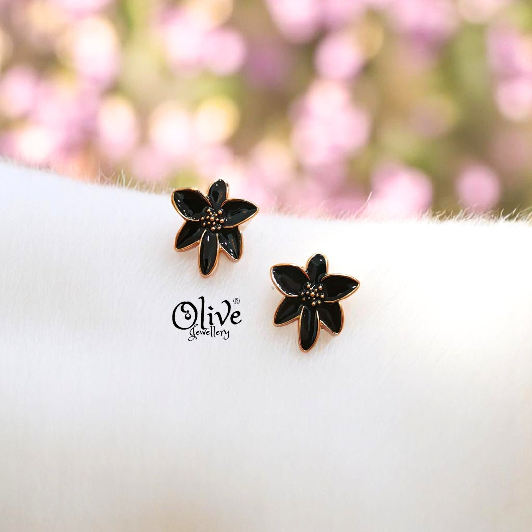 Enamel Earrings -478