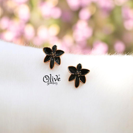 Enamel Earrings -478