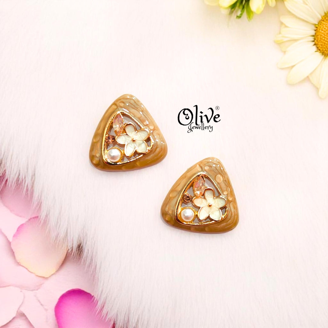 Enamel Earrings -484