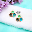 Enamel Earrings -496