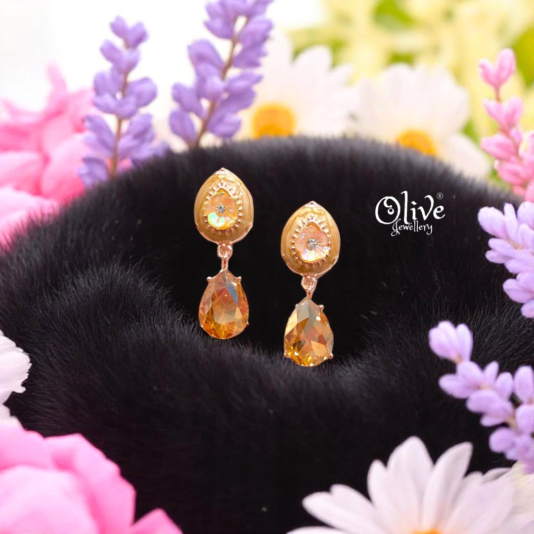 Enamel Earrings -502