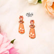 Enamel Earrings -508