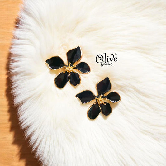 Enamel Earrings -526