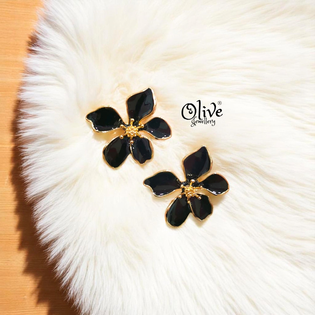 Enamel Earrings -526